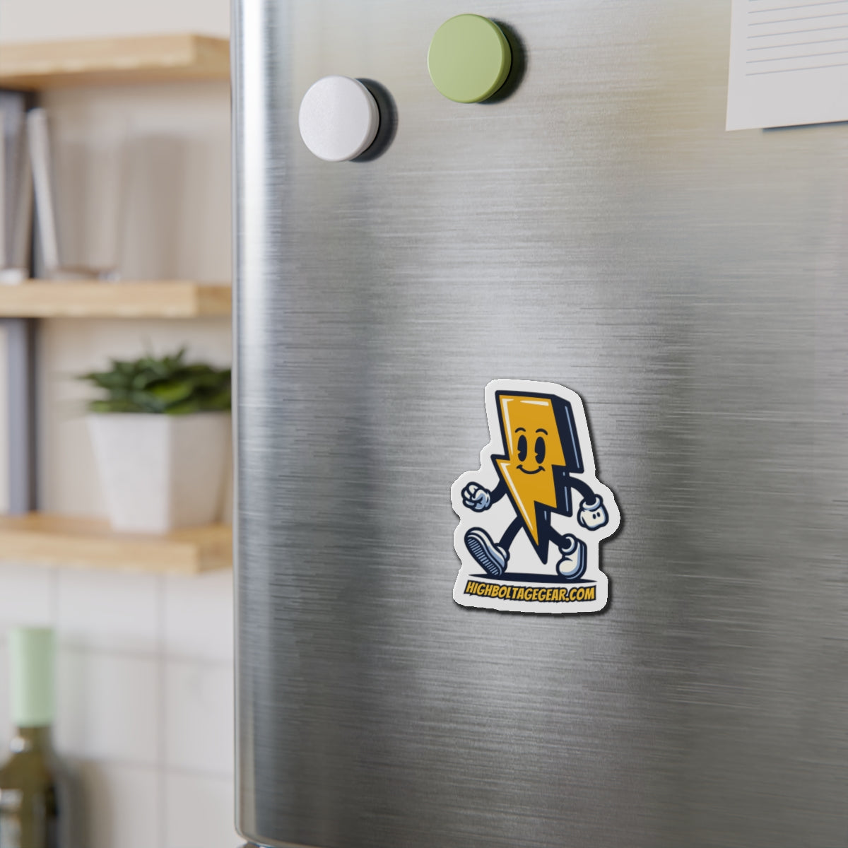 Bolt Up Billie Die-Cut Magnet