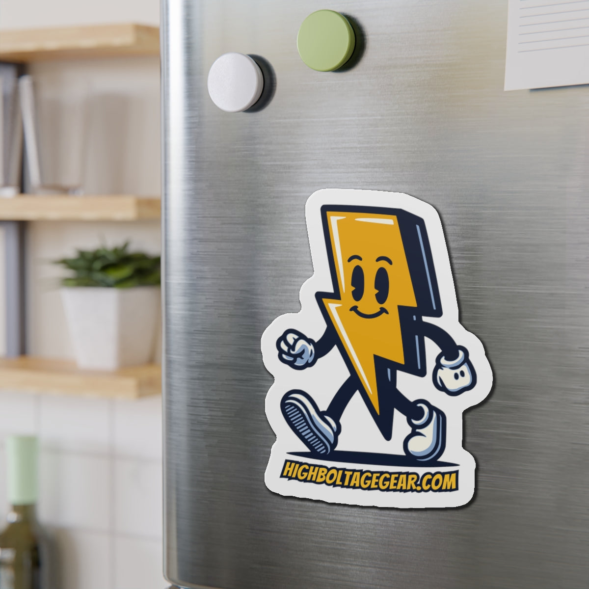 Bolt Up Billie Die-Cut Magnet