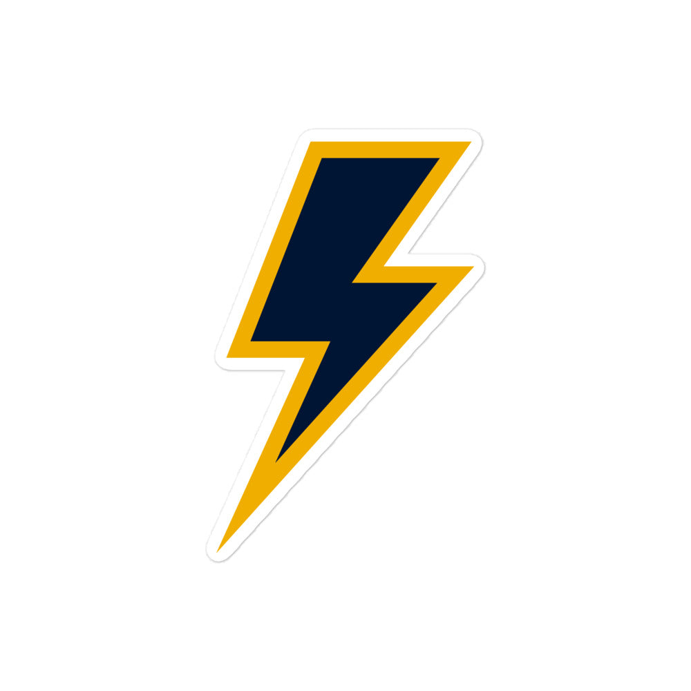 Bolt Up Sticker - DarkBlue/Yellow